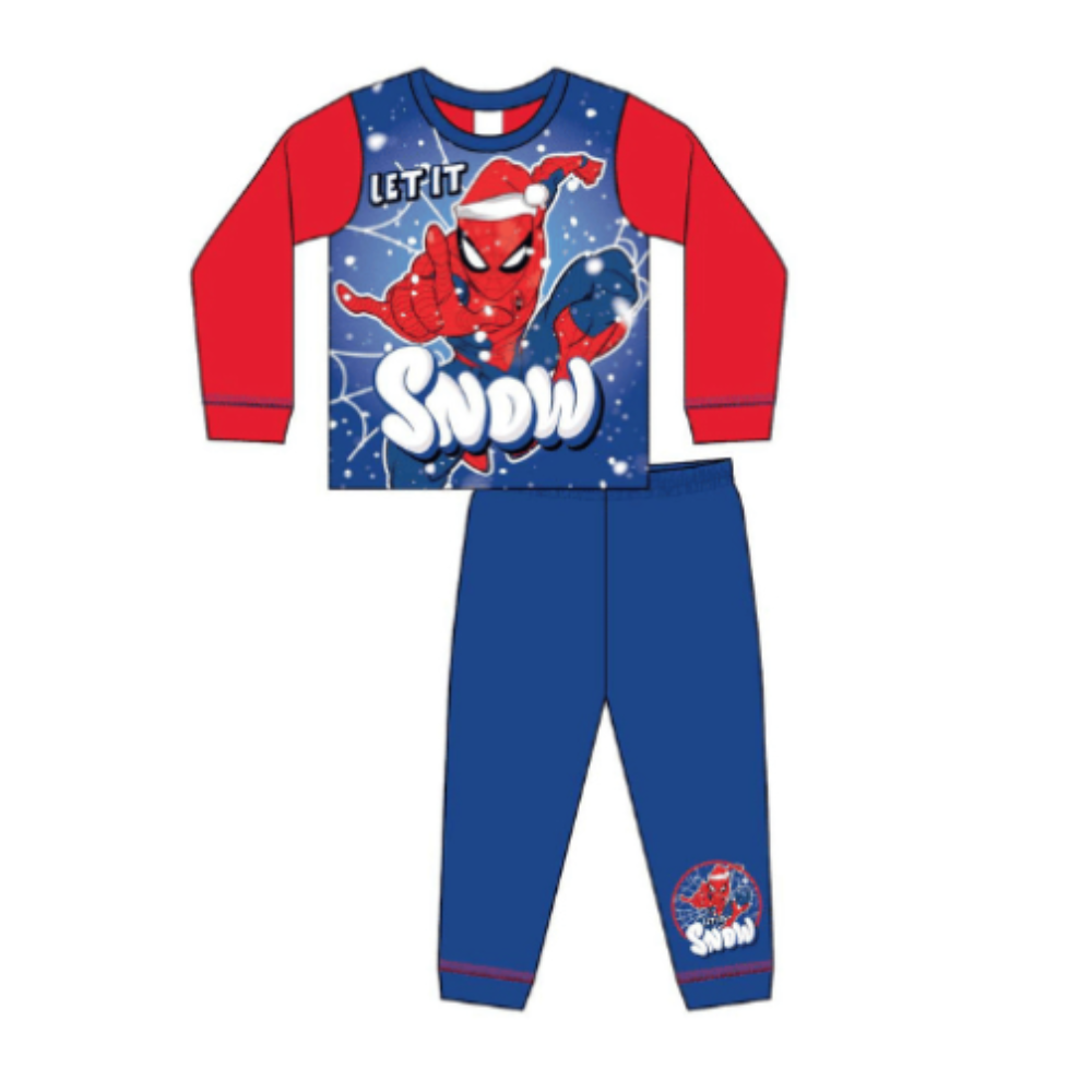 Spider Man Official Let It Snow Pyjamas