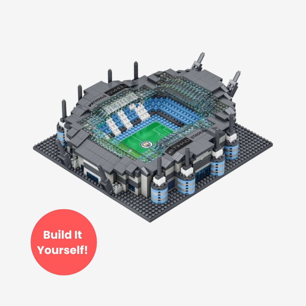 Manchester City 3D Brick Construction Etihad Stadium Kit