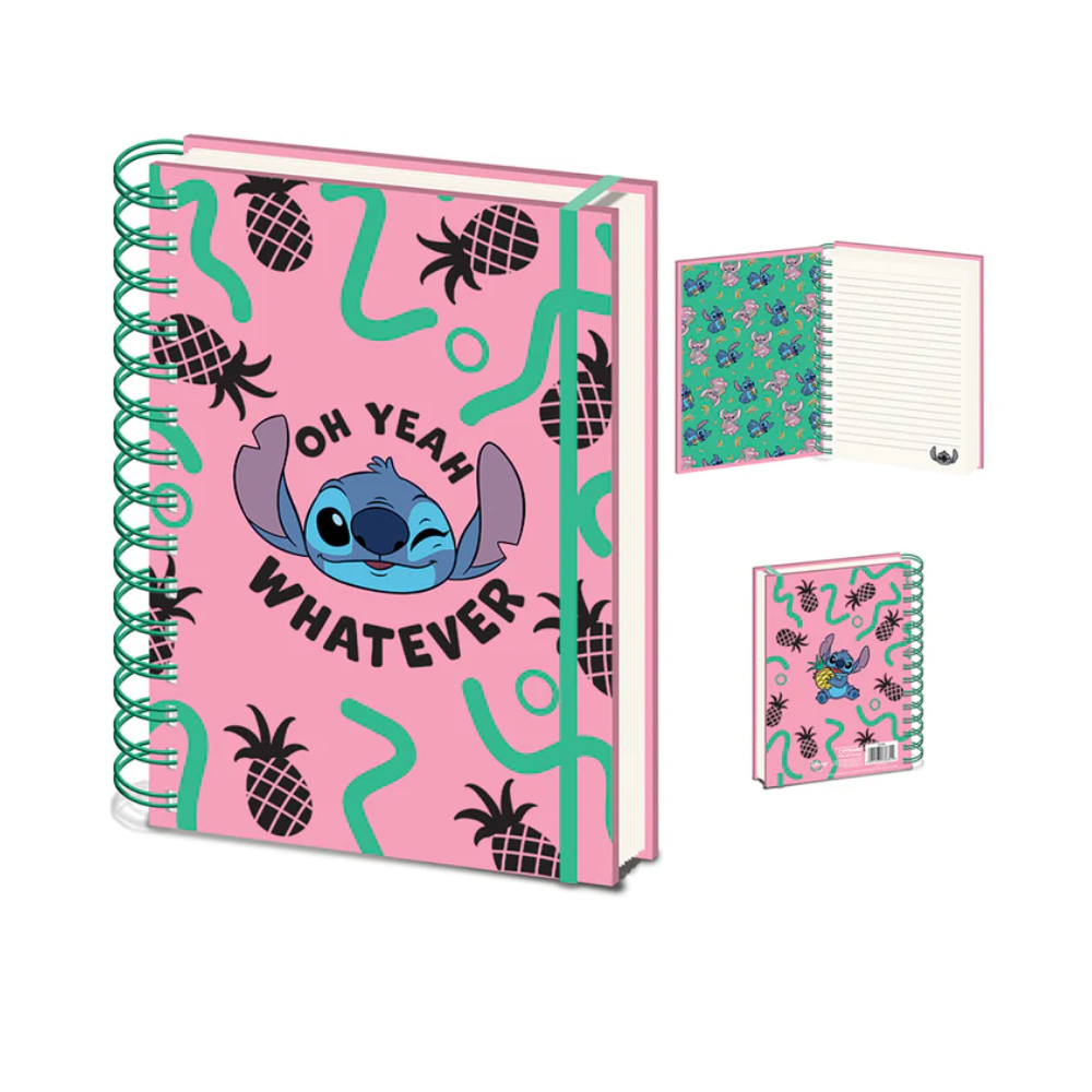 Lilo & Stitch (Yeh Whatever) A5 Notebook