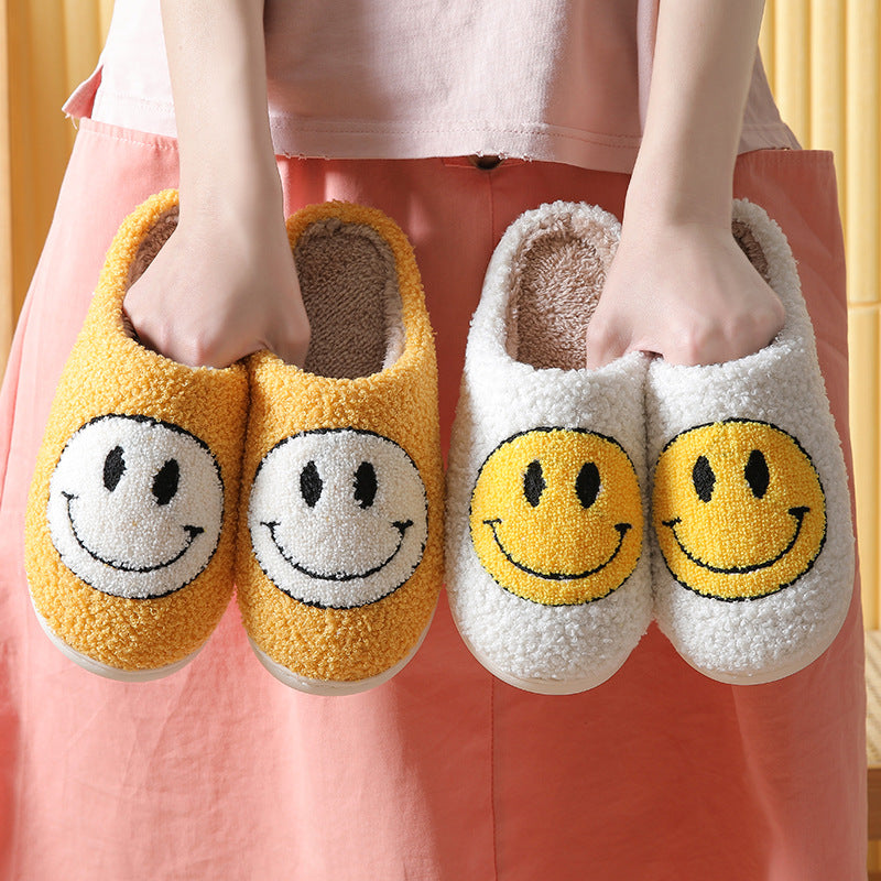 Emoji Fluffy Slippers