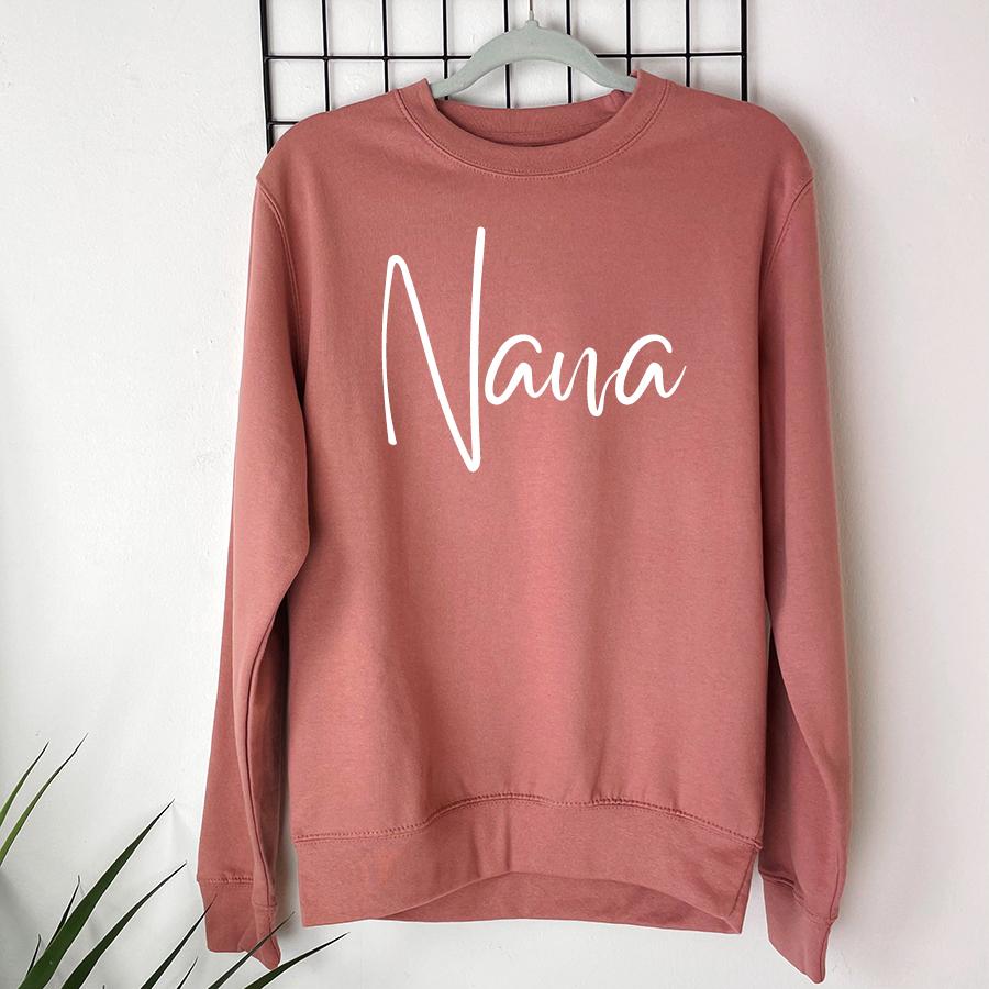 Nana Wave Script Sweatshirt