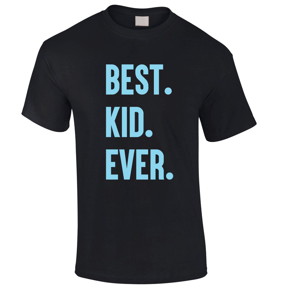 Best Dad Ever Matching Black T-Shirts (MRK X)