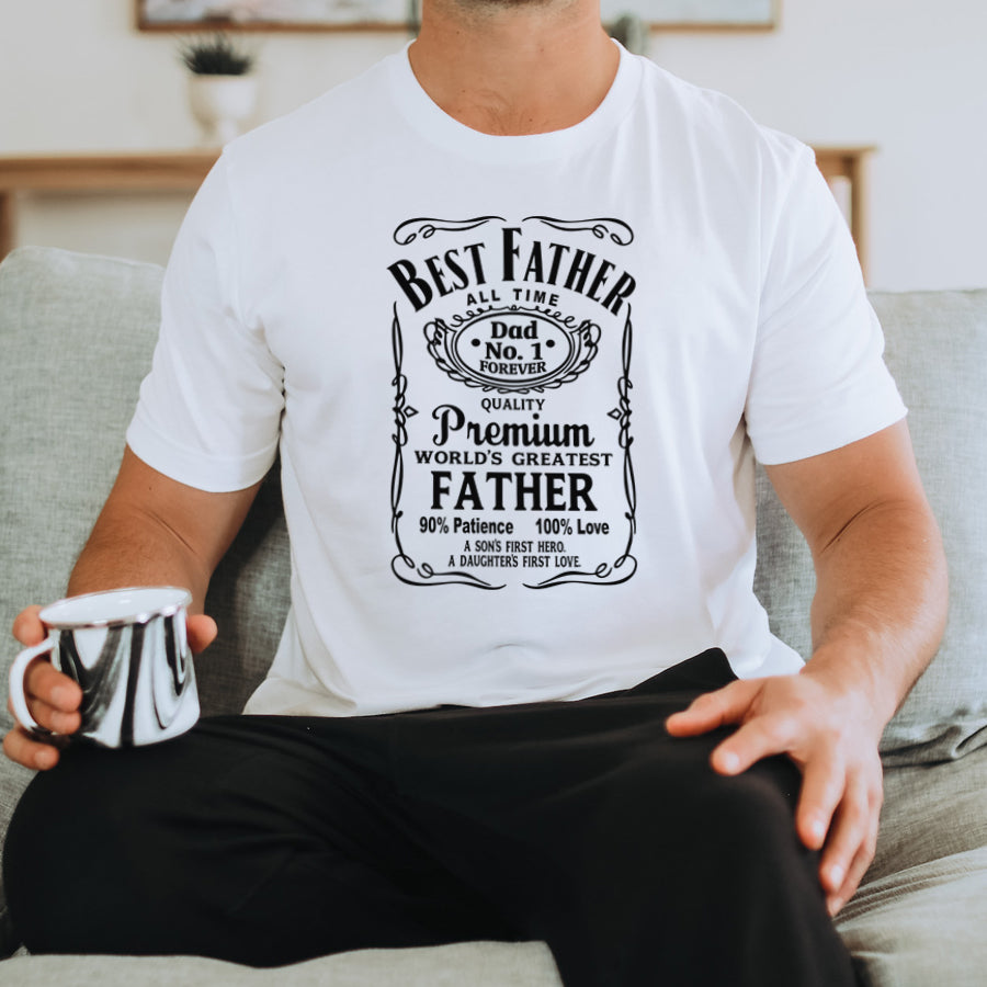 Best Father Bottle T-Shirt