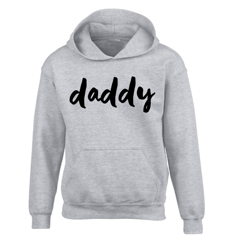 Daddy & Daddy's Mini Matching Grey Hoodies (MRK X)