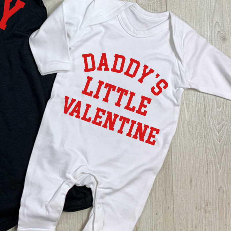 Daddy & Daddy's Little Valentine Matching T-Shirt/Romper (MRK X)