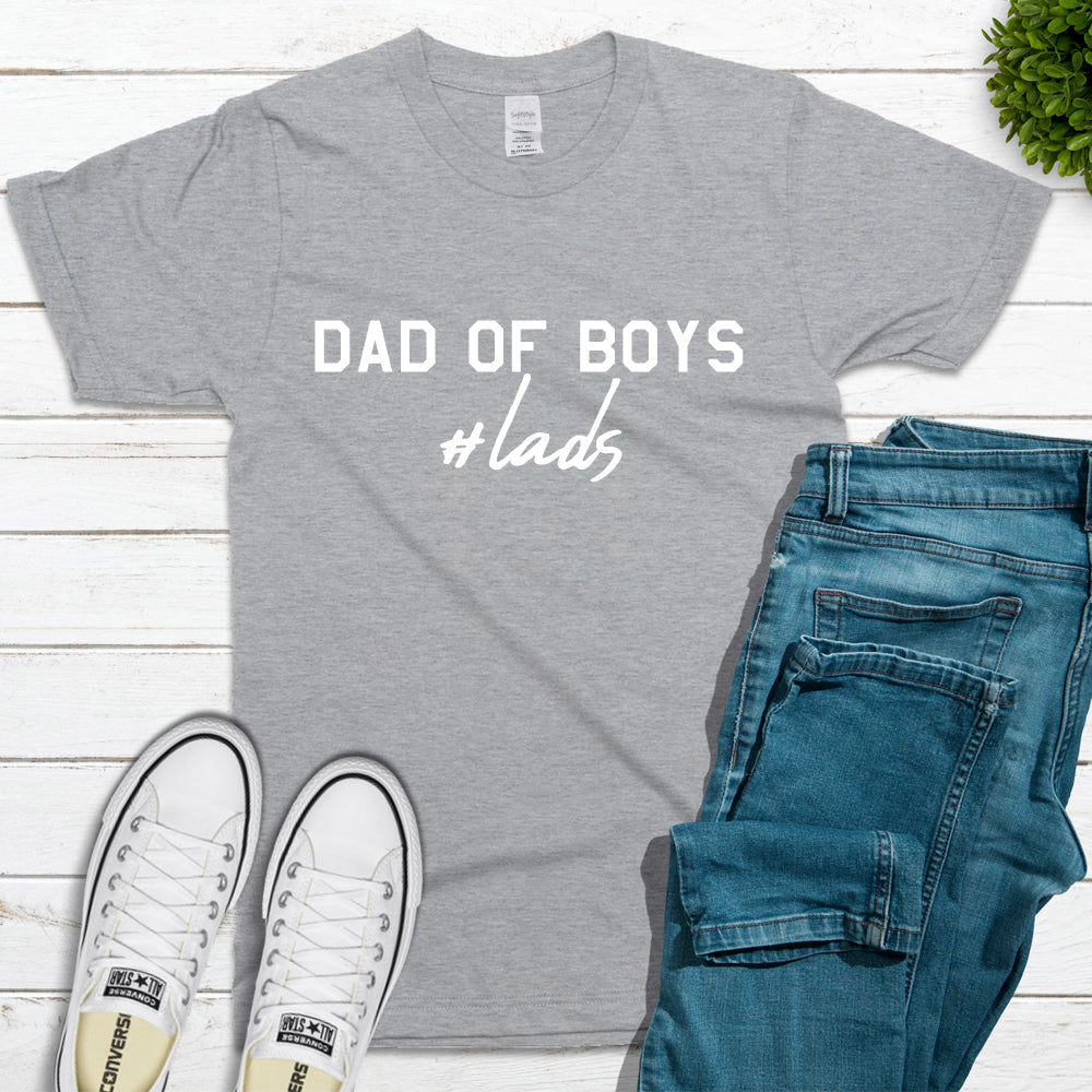 Hashtag Lads- Dad Of Boys T-Shirt