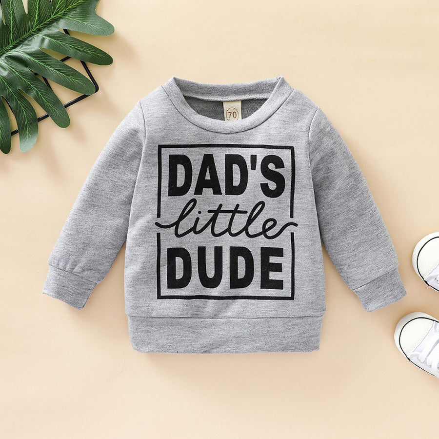 Dad's Little Dude Sweatshirt