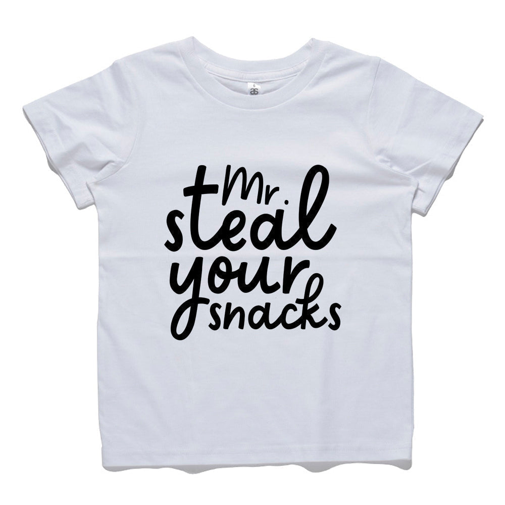 MRK Basics Cool Kid Slogans White Tee