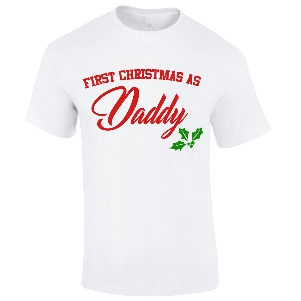 First Christmas As Daddy T-Shirt (MRK X)