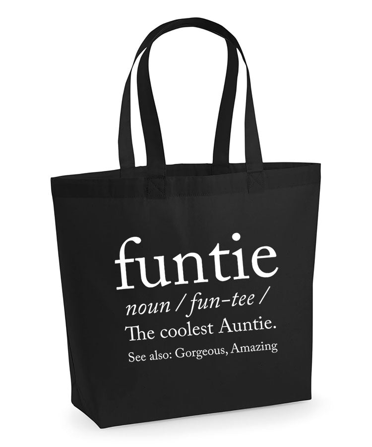 Funtie Definition Tote Bag