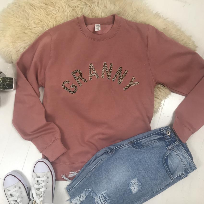 Granny Leopard Sweatshirt