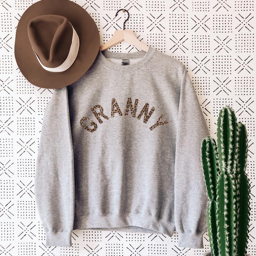 Granny Leopard Sweatshirt