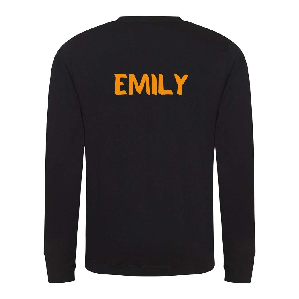 Halloween Pumpkin Family Matching Sweaters - Black (MRK X)