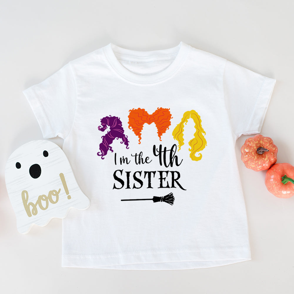 I'm The Fourth Sister Kids Halloween T-Shirt