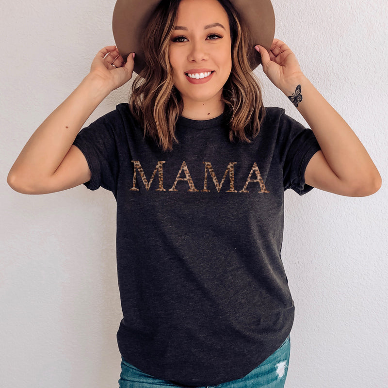 Mama Empire Leopard Print T-Shirt (MRK X)