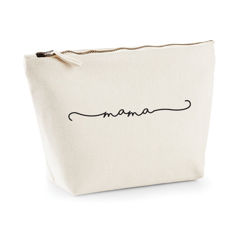 Mama Retro Script Small Accessory Bag (MRK X)