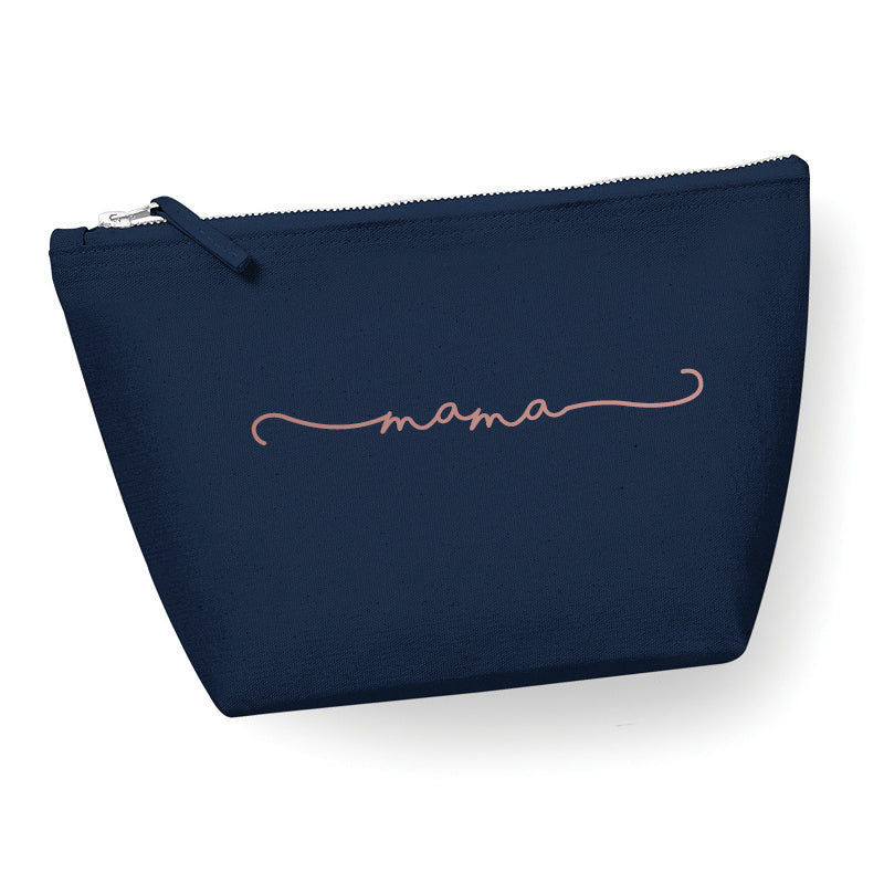 Mama Retro Script Small Accessory Bag (MRK X)