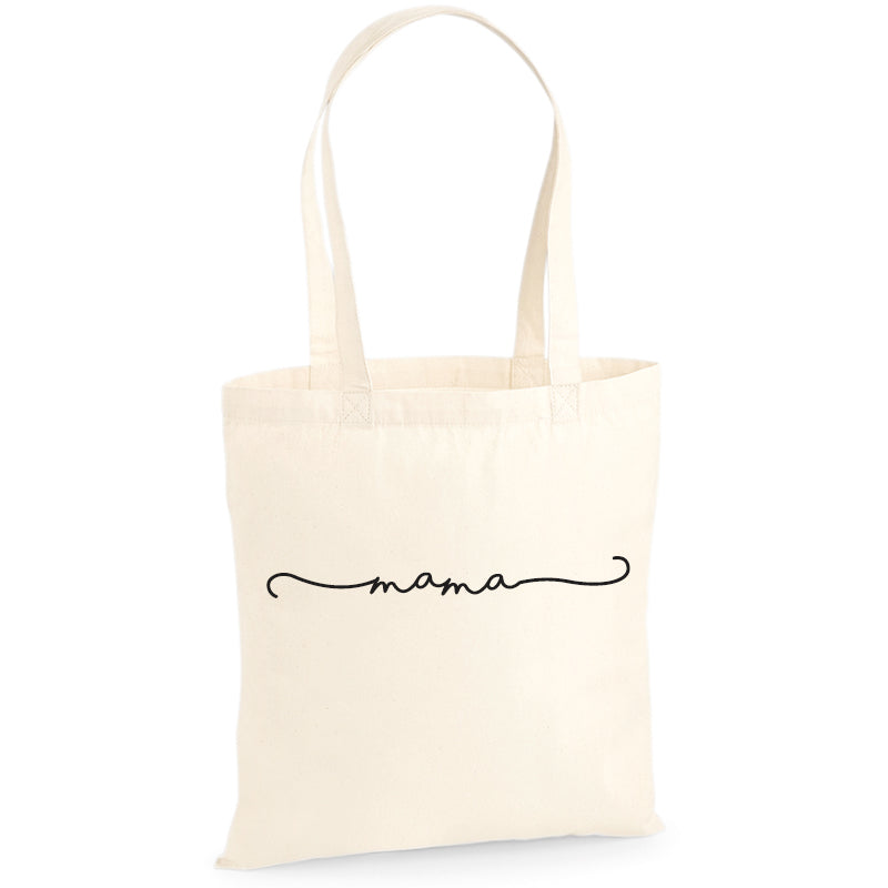 Mama Retro Script Tote Bag (MRK X)