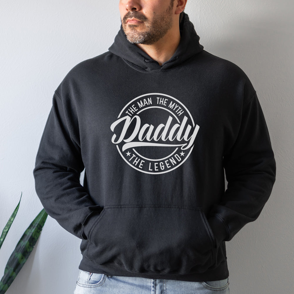 Daddy Man Myth Legend Hoodie