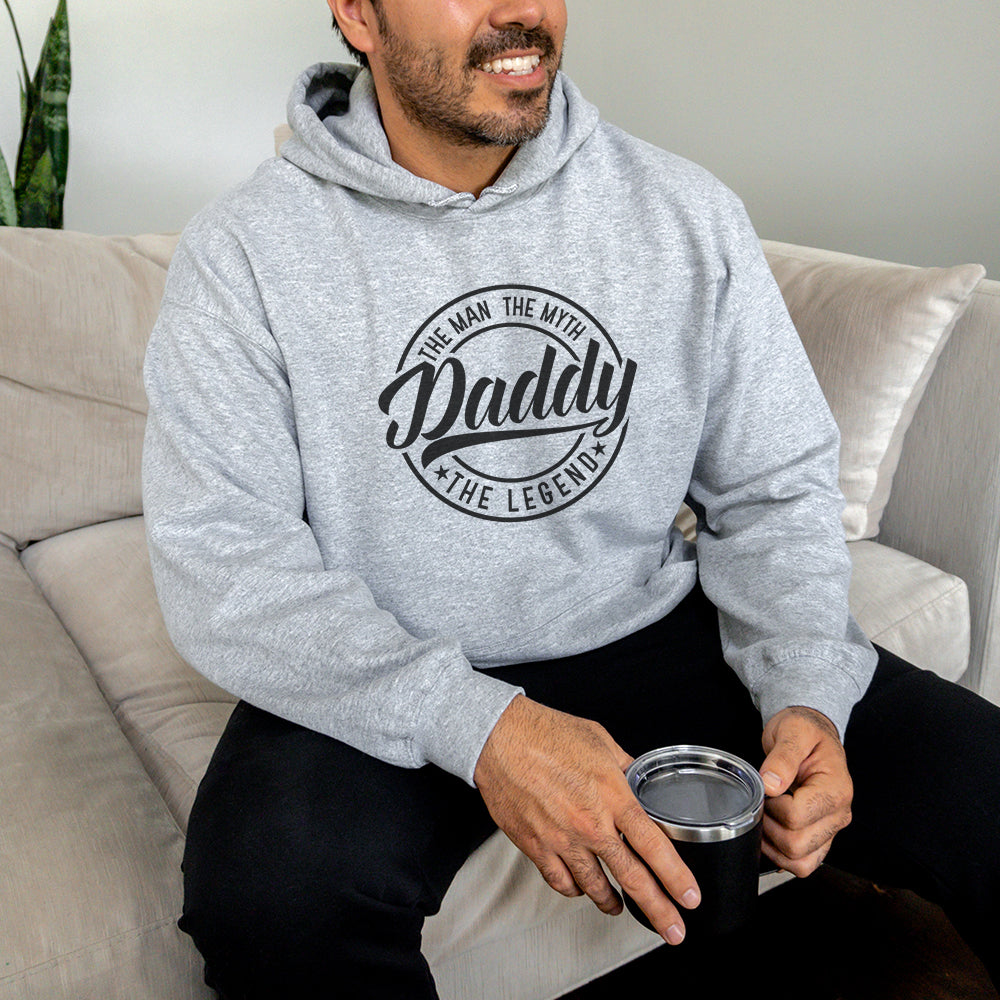 Daddy Man Myth Legend Hoodie