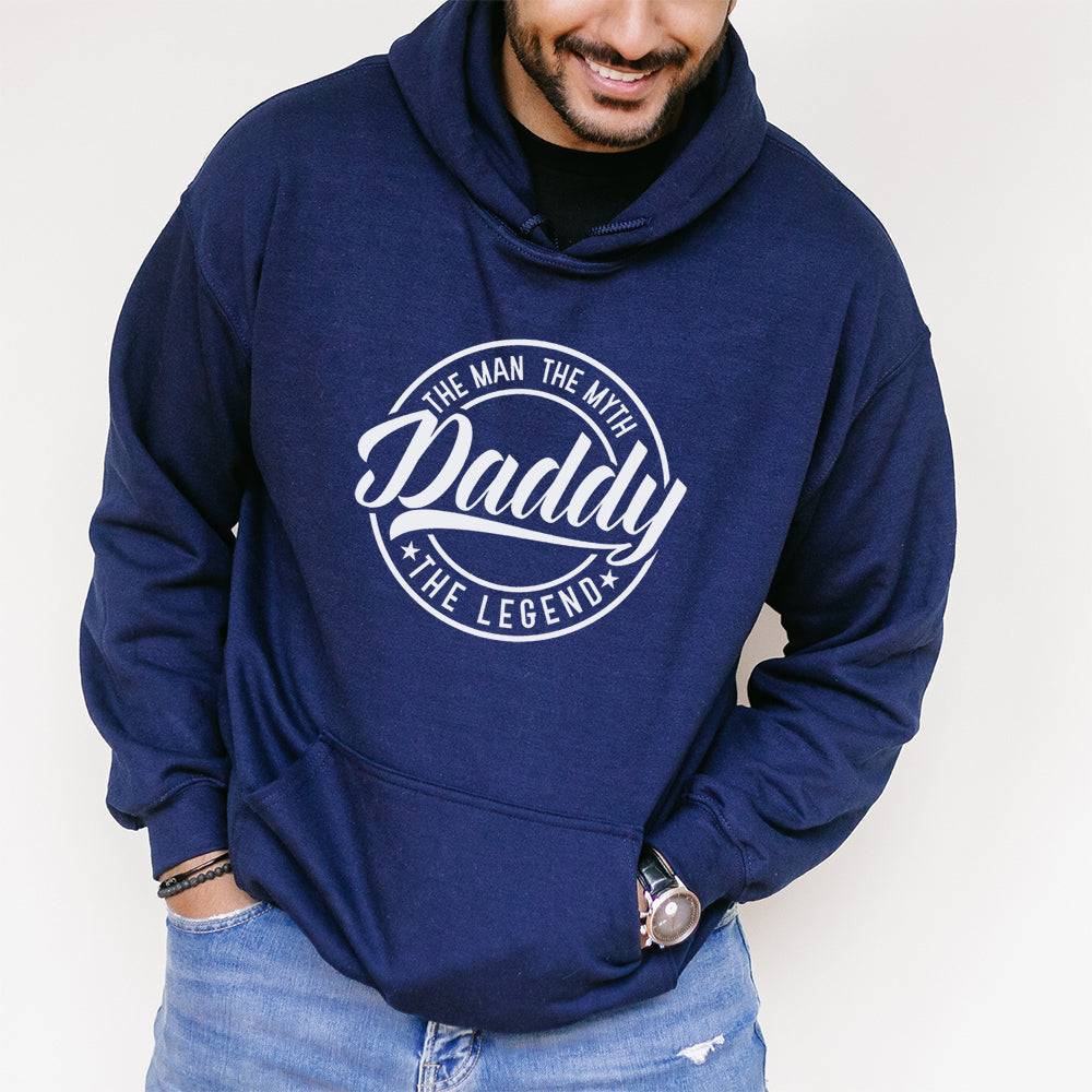 Daddy Man Myth Legend Hoodie