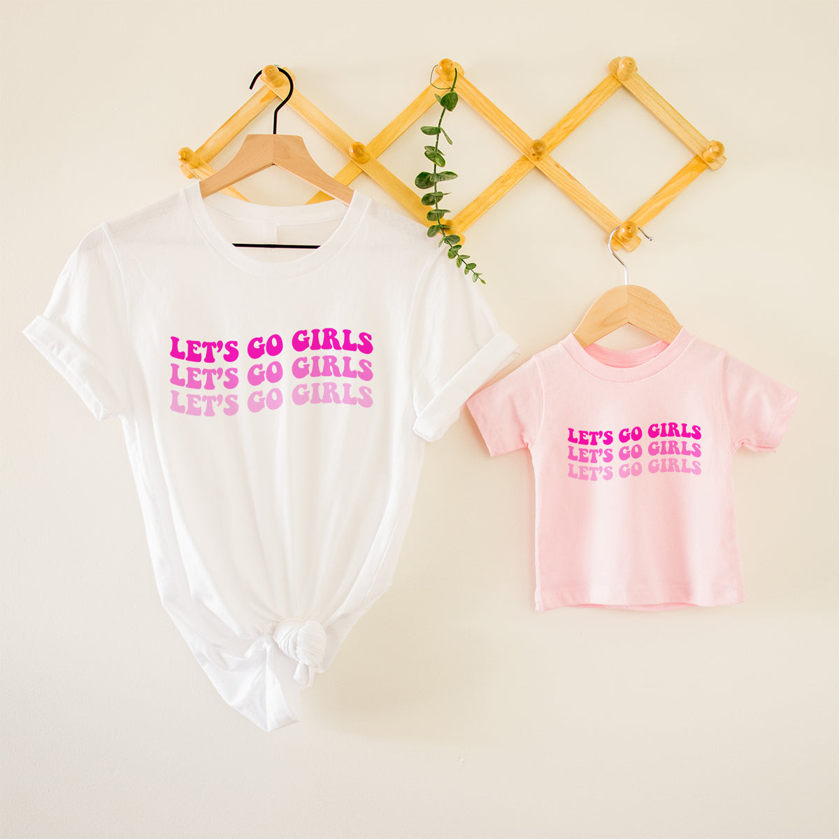 Let's Go Girls Matching T-Shirts