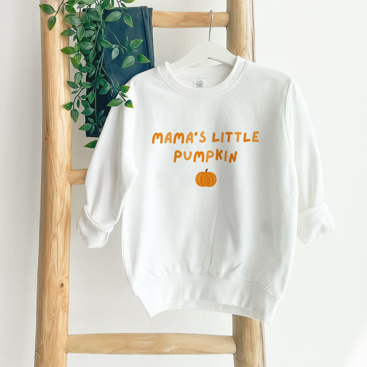 Mama's Little Pumpkin Halloween Sweatshirt