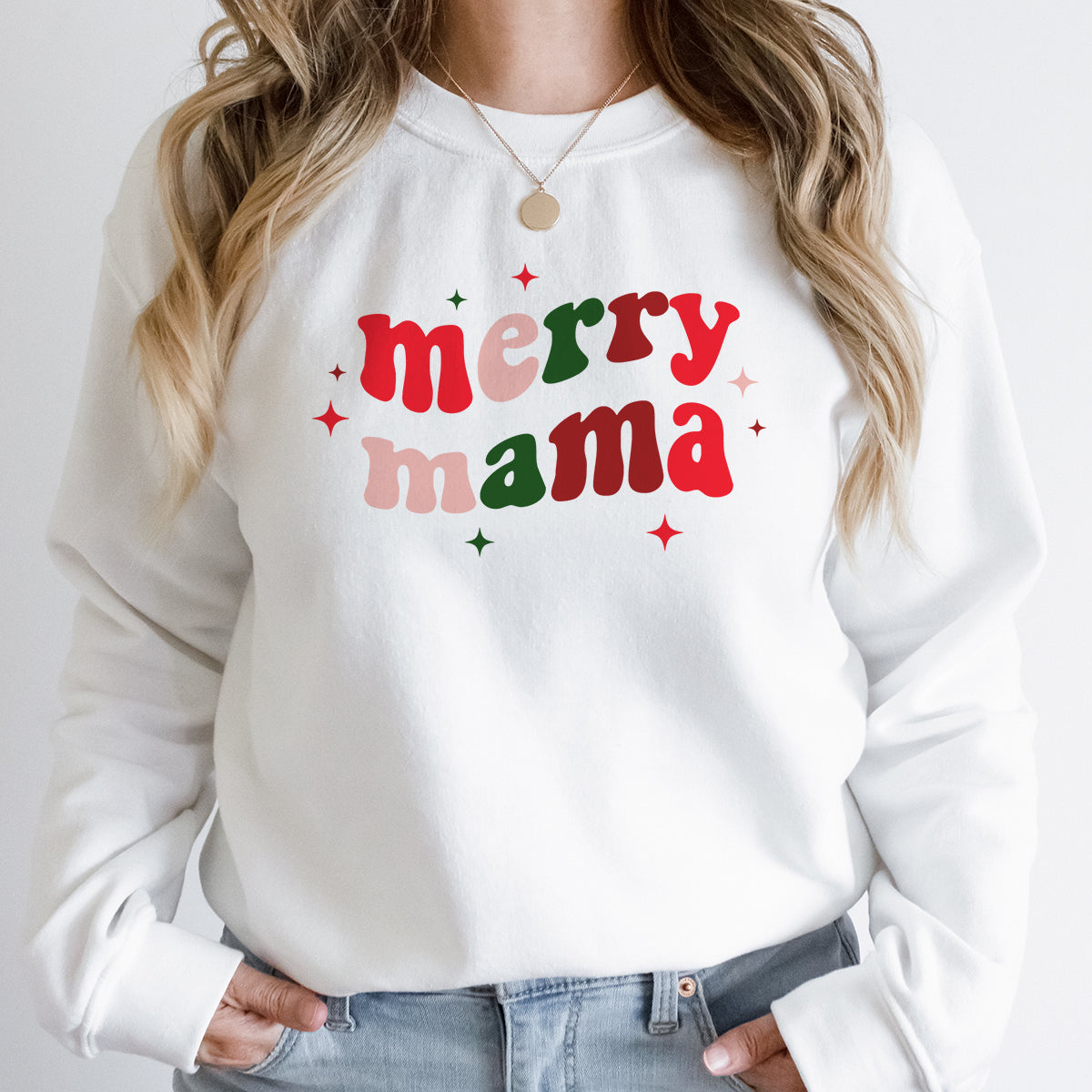 Merry Mama Christmas Sweatshirt