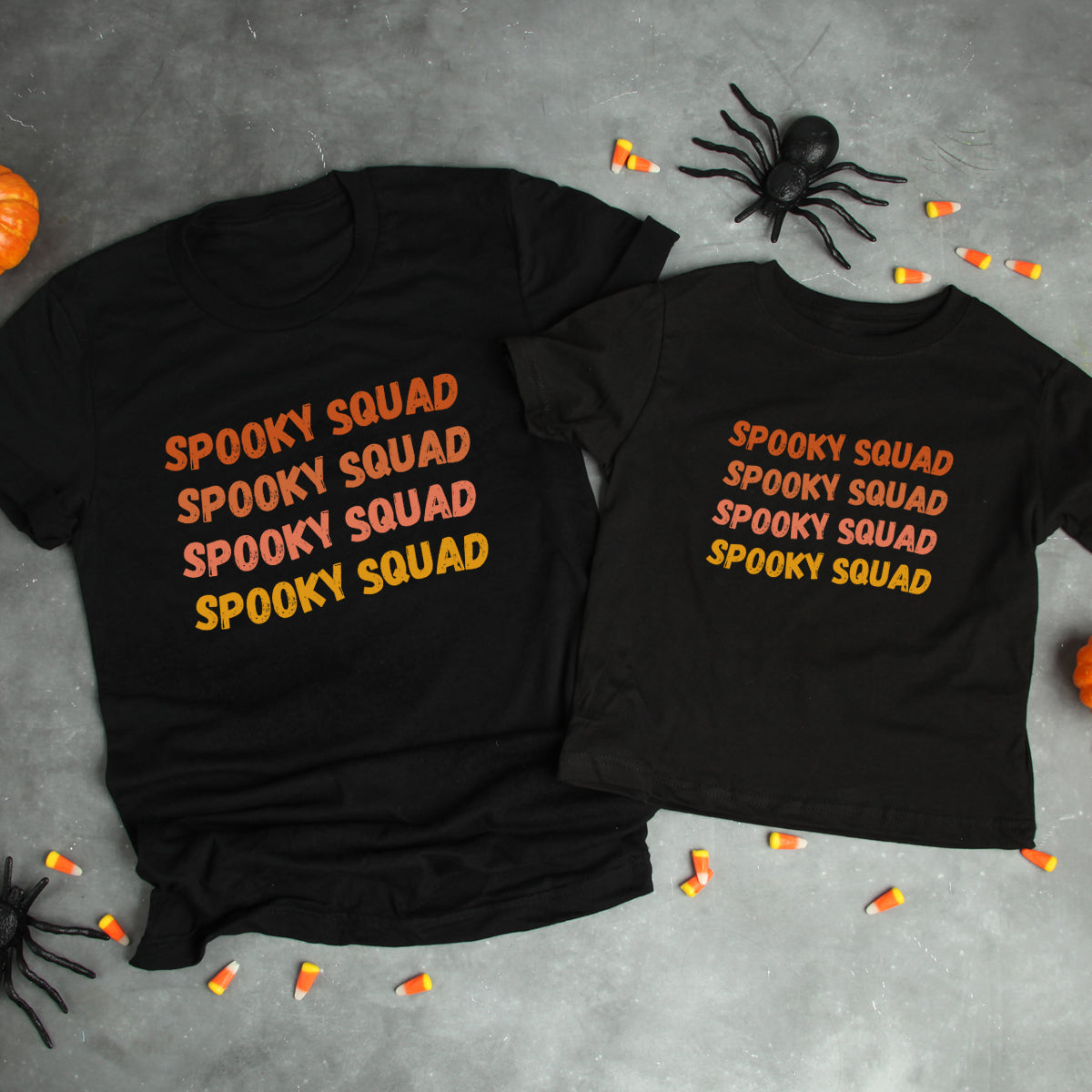 Spooky Squad Matching Halloween T-Shirts