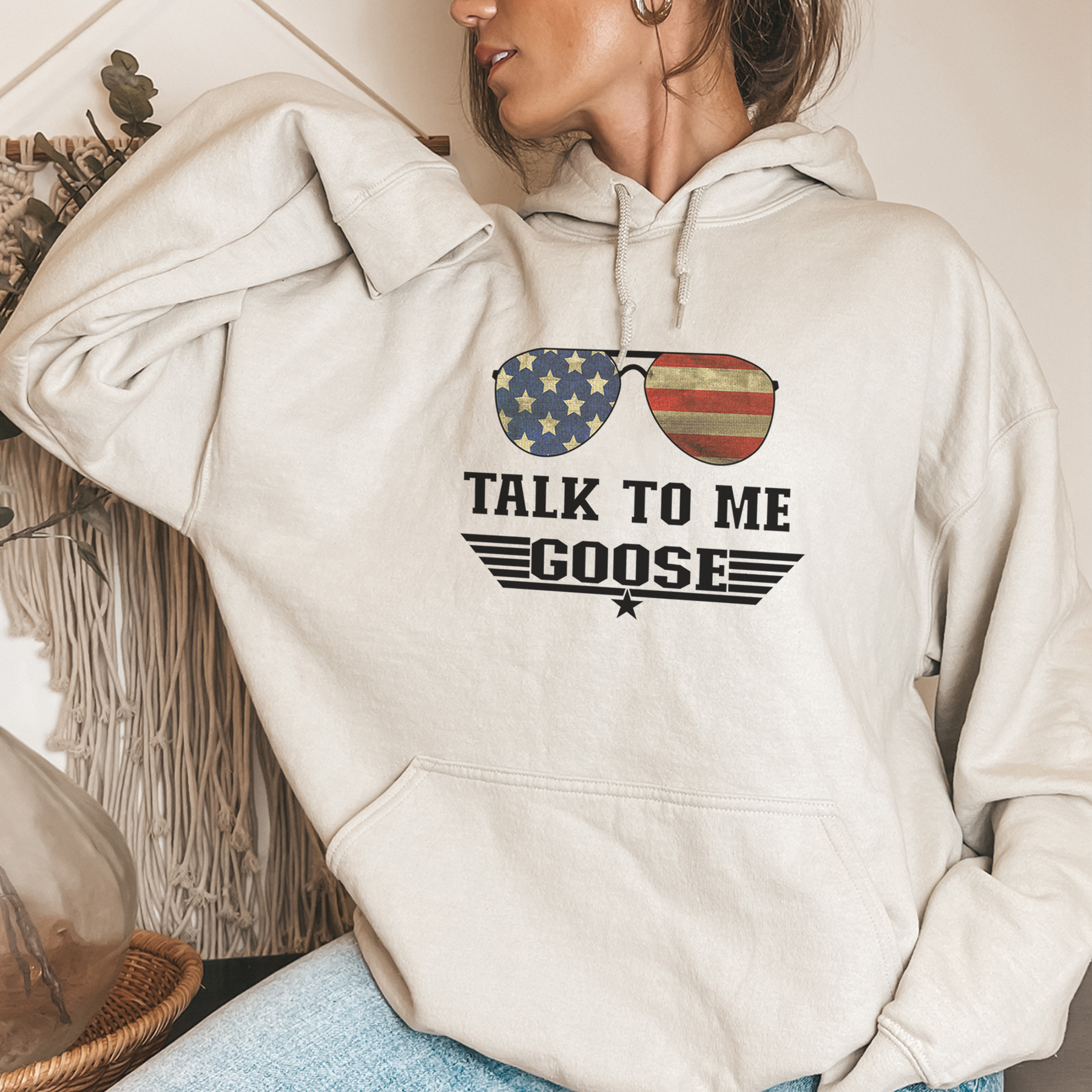 Talk To Me Goose Hoodie