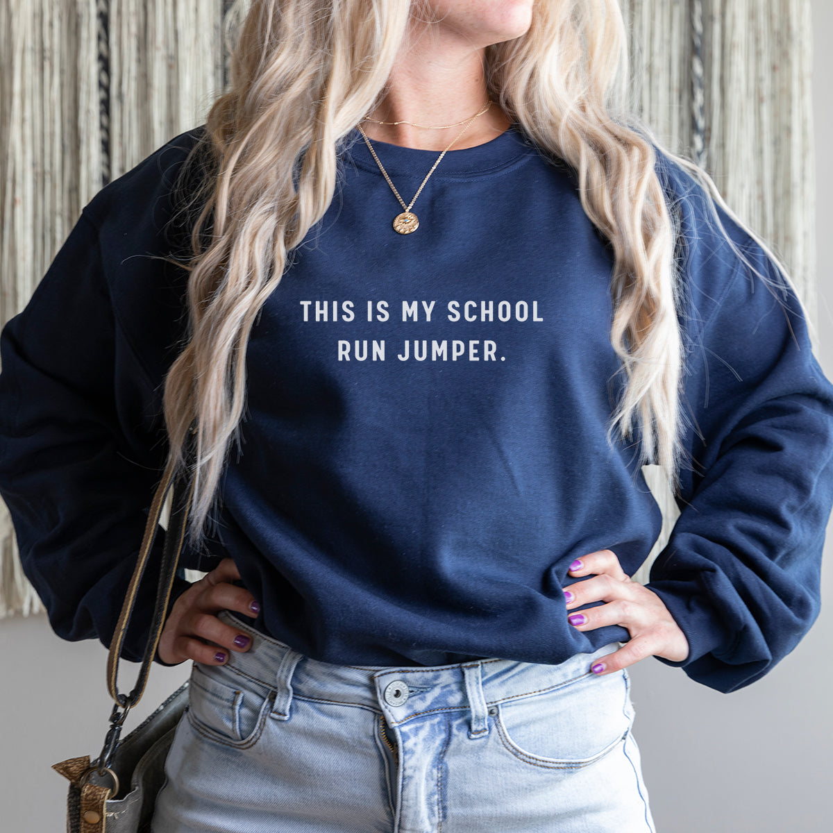 This Is My School Run Jumper Sweatshirt