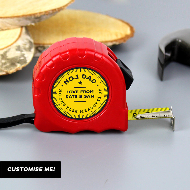 Personalised No One Else Measures Up Tape Measure (MRK-iD)