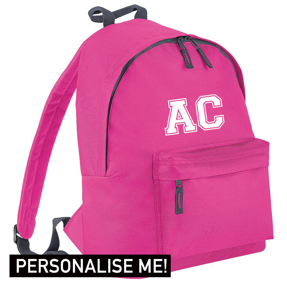 Personalised Initial Varsity Junior Backpack (MRK X)