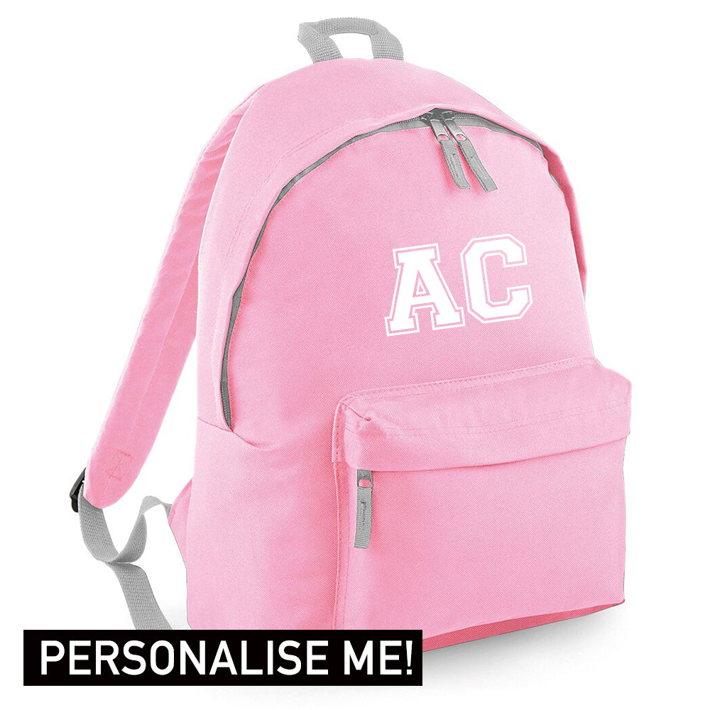 Personalised Initial Varsity Junior Backpack (MRK X)