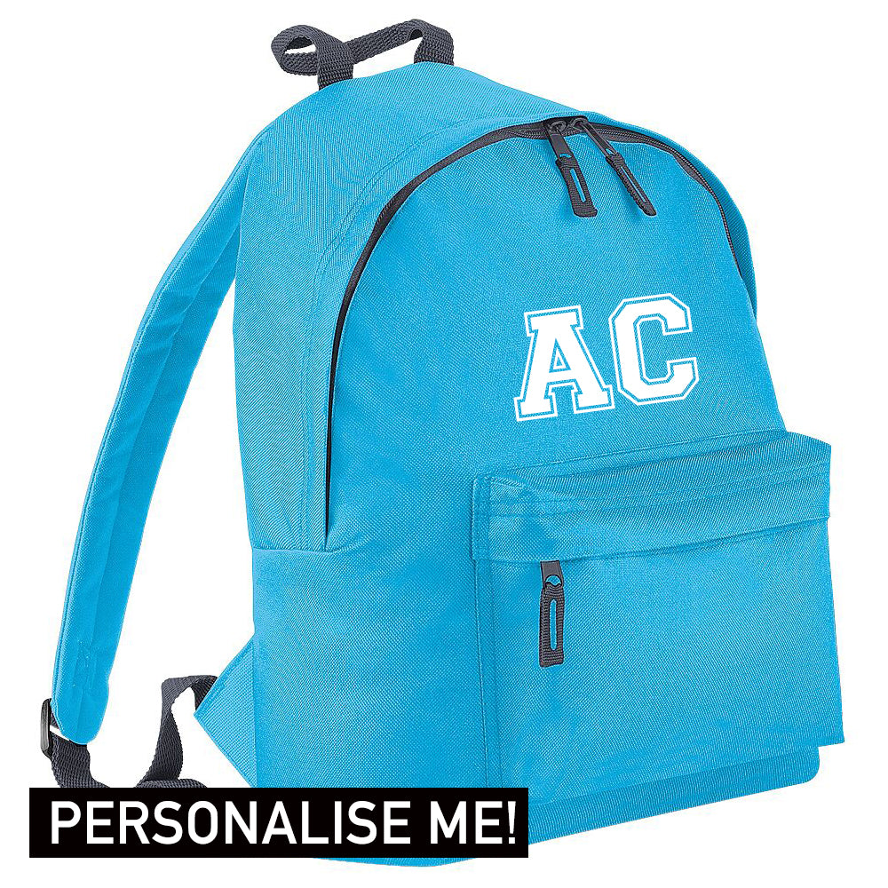 Personalised Initial Varsity Junior Backpack (MRK X)