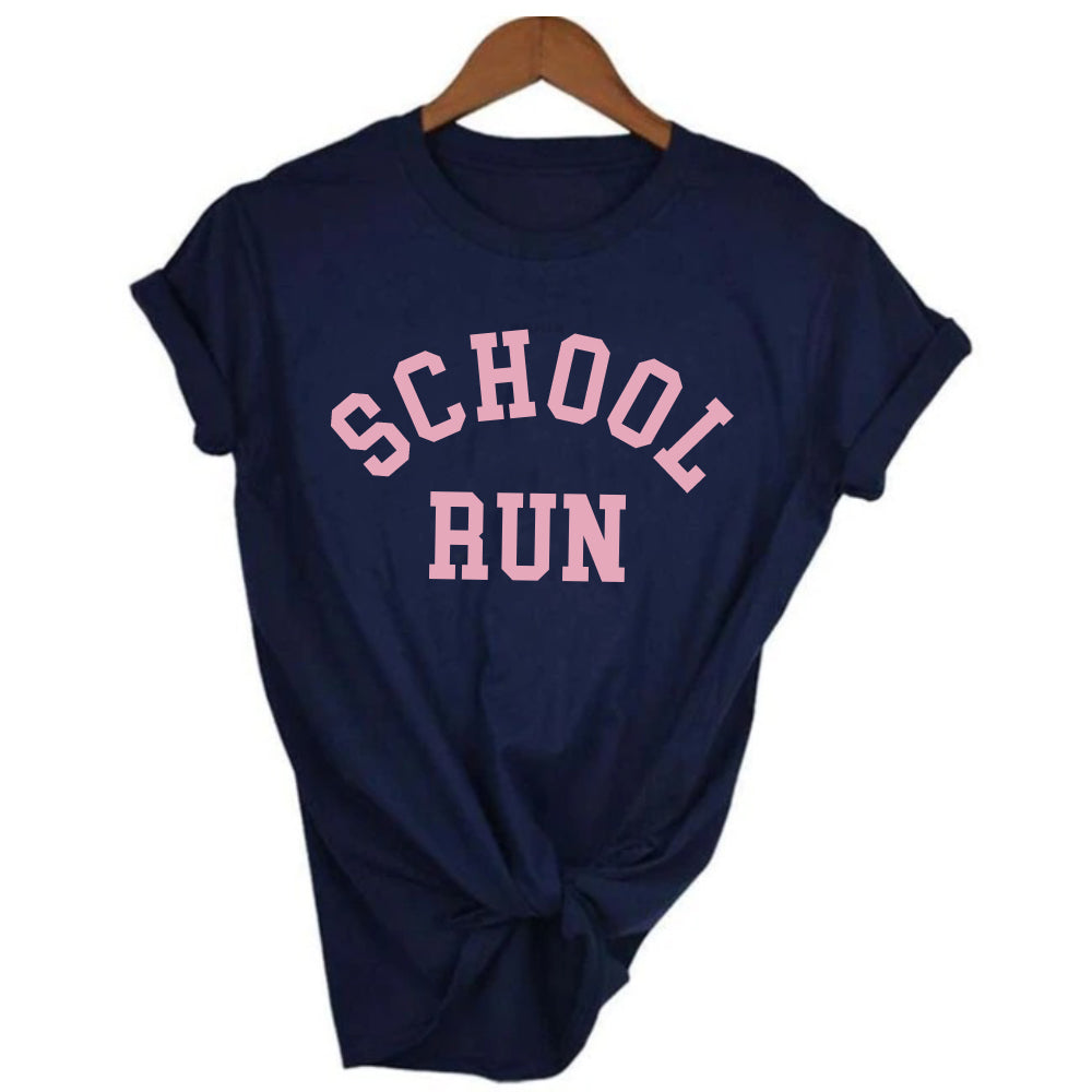 School Run College T-Shirt