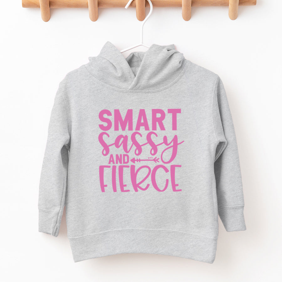 Smart, Sassy & Fierce Kids Hoodie