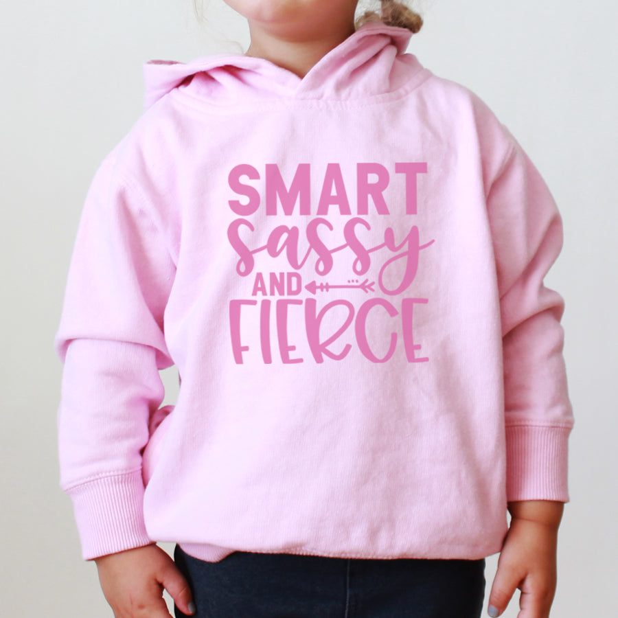 Smart, Sassy & Fierce Kids Hoodie