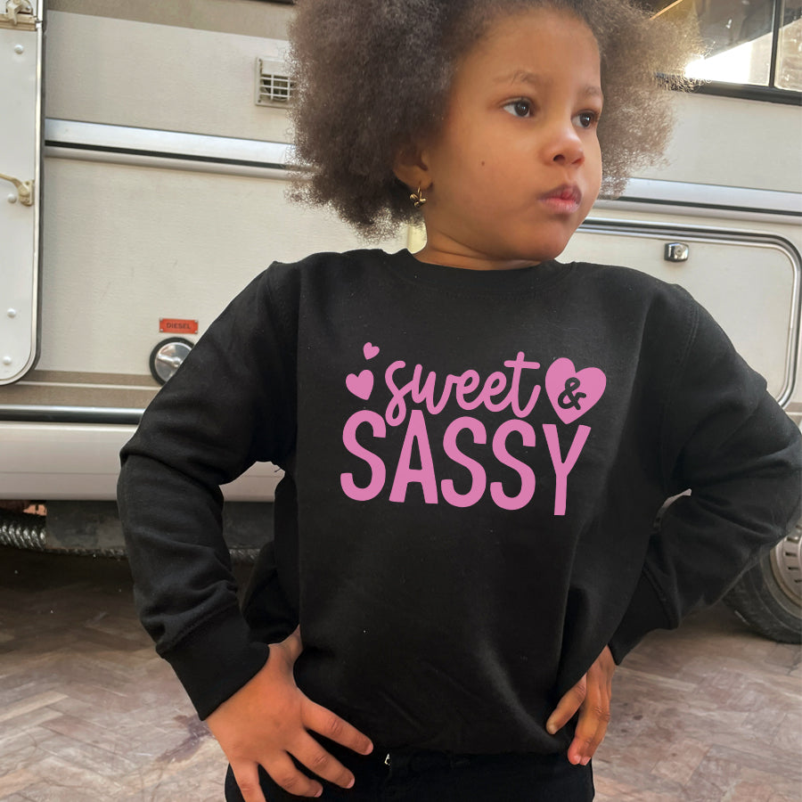 Sweet & Sassy Kids Sweatshirt