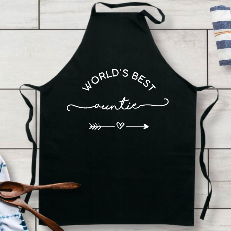 World's Best Auntie Apron (MRK X)