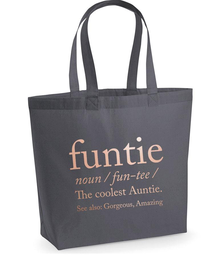 Funtie Definition Tote Bag