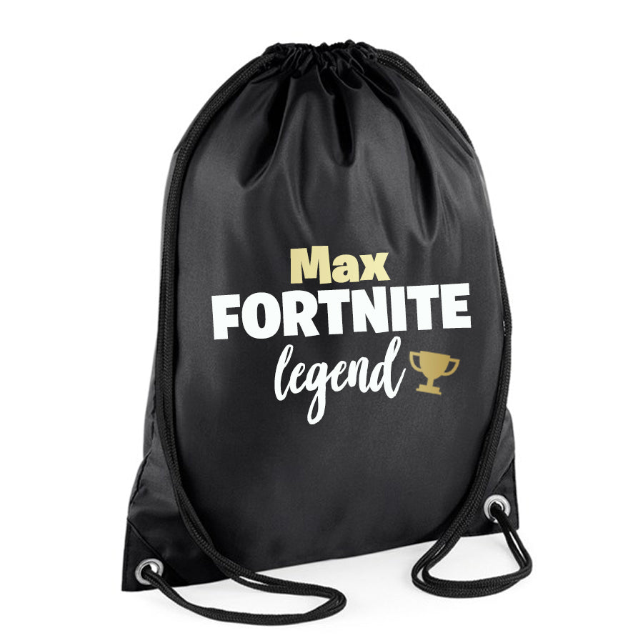 Fortnite Legend Personalised Gymsack