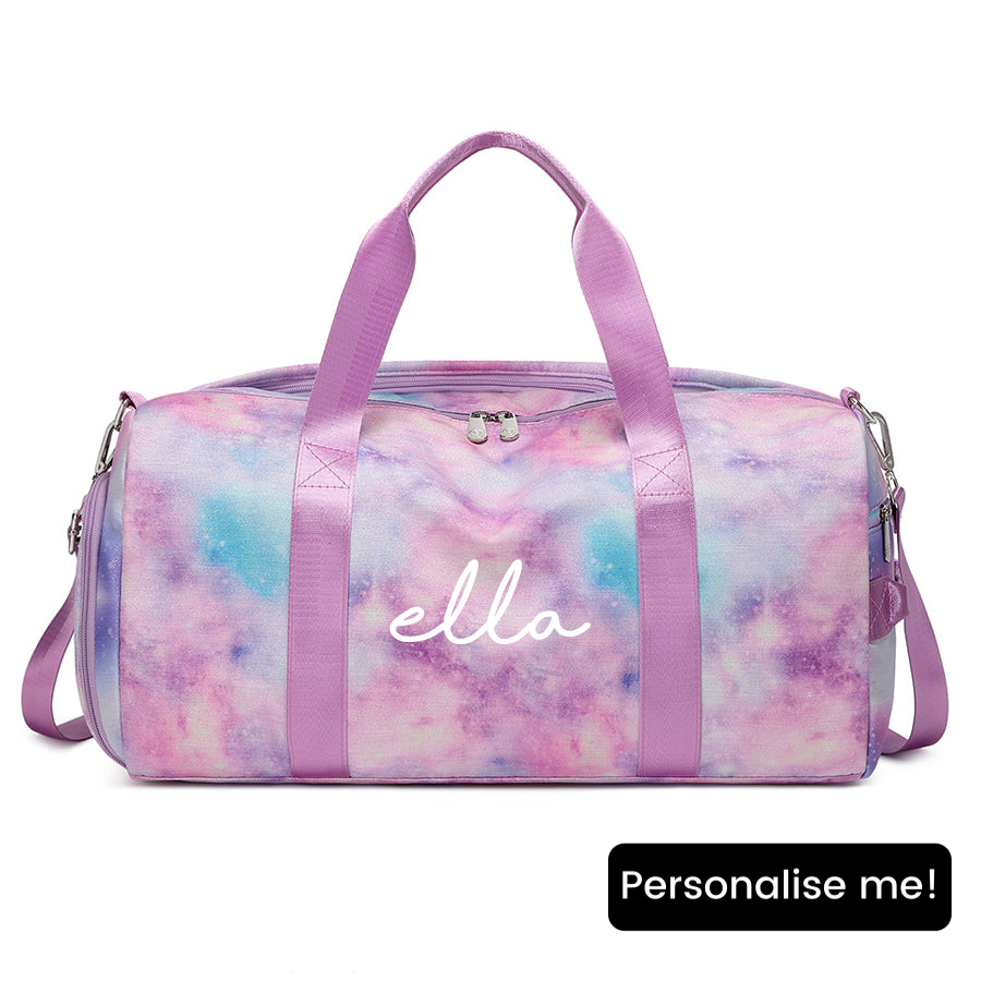 Glow-Up Tie-Dye Personalised Name Dance Bag