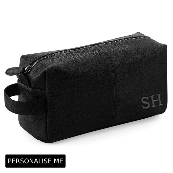 Personalised Embossed Tonal Weekend Washbag