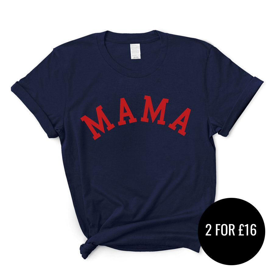 MRK Basics Mama College T-Shirt