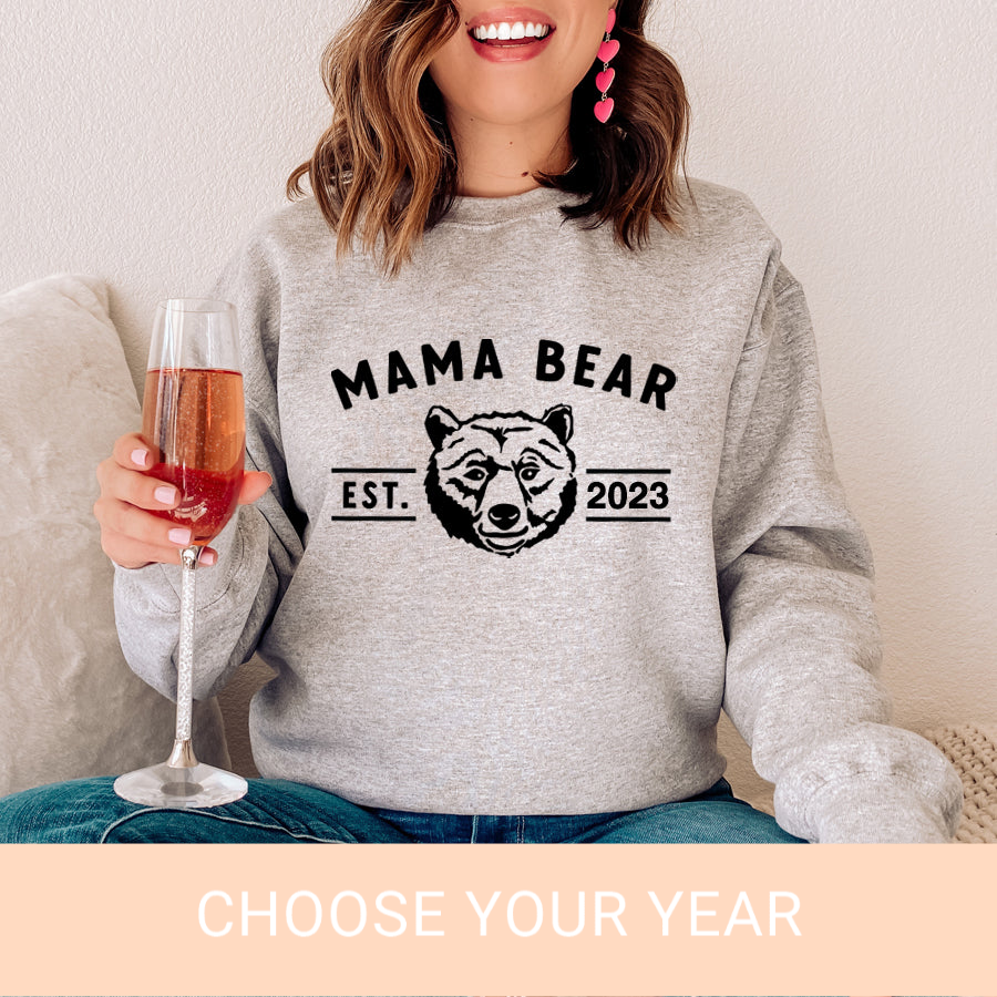 In The Wild Mama Bear Established Sweatshirt