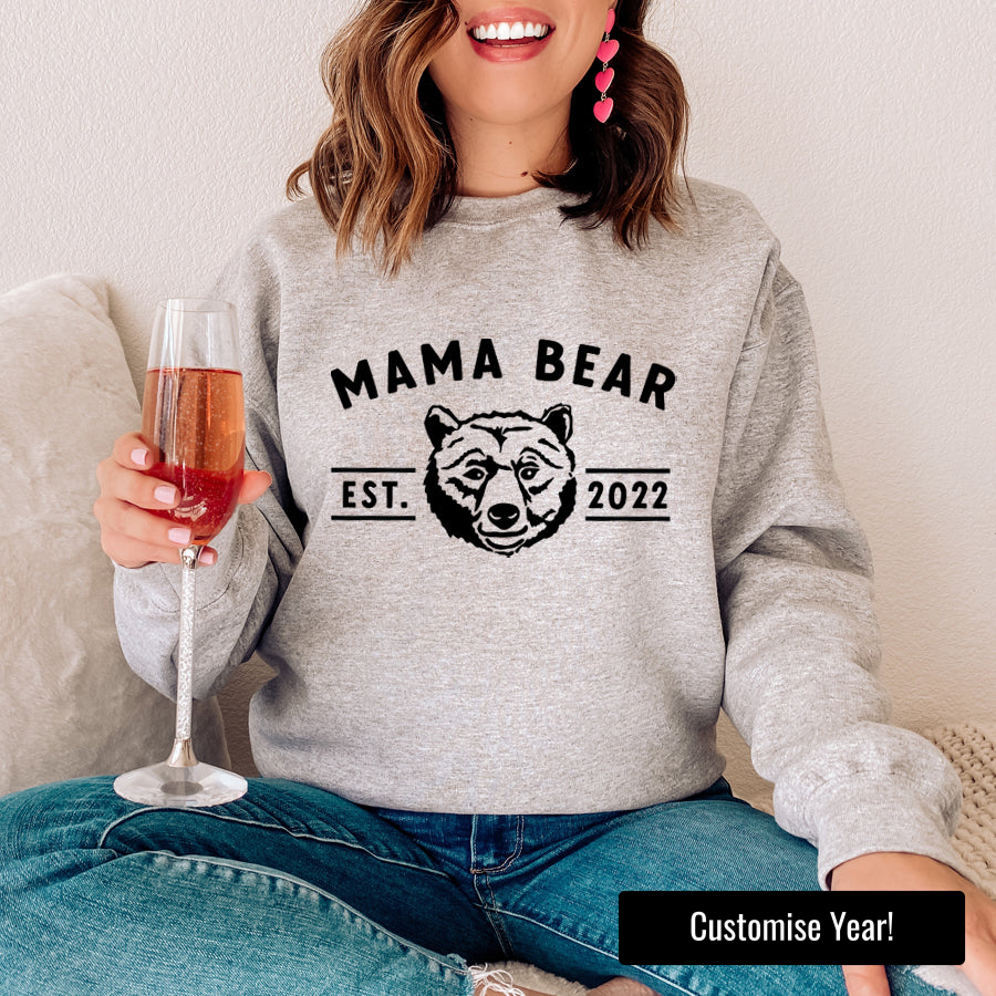 In The Wild Mama Bear Established Sweatshirt