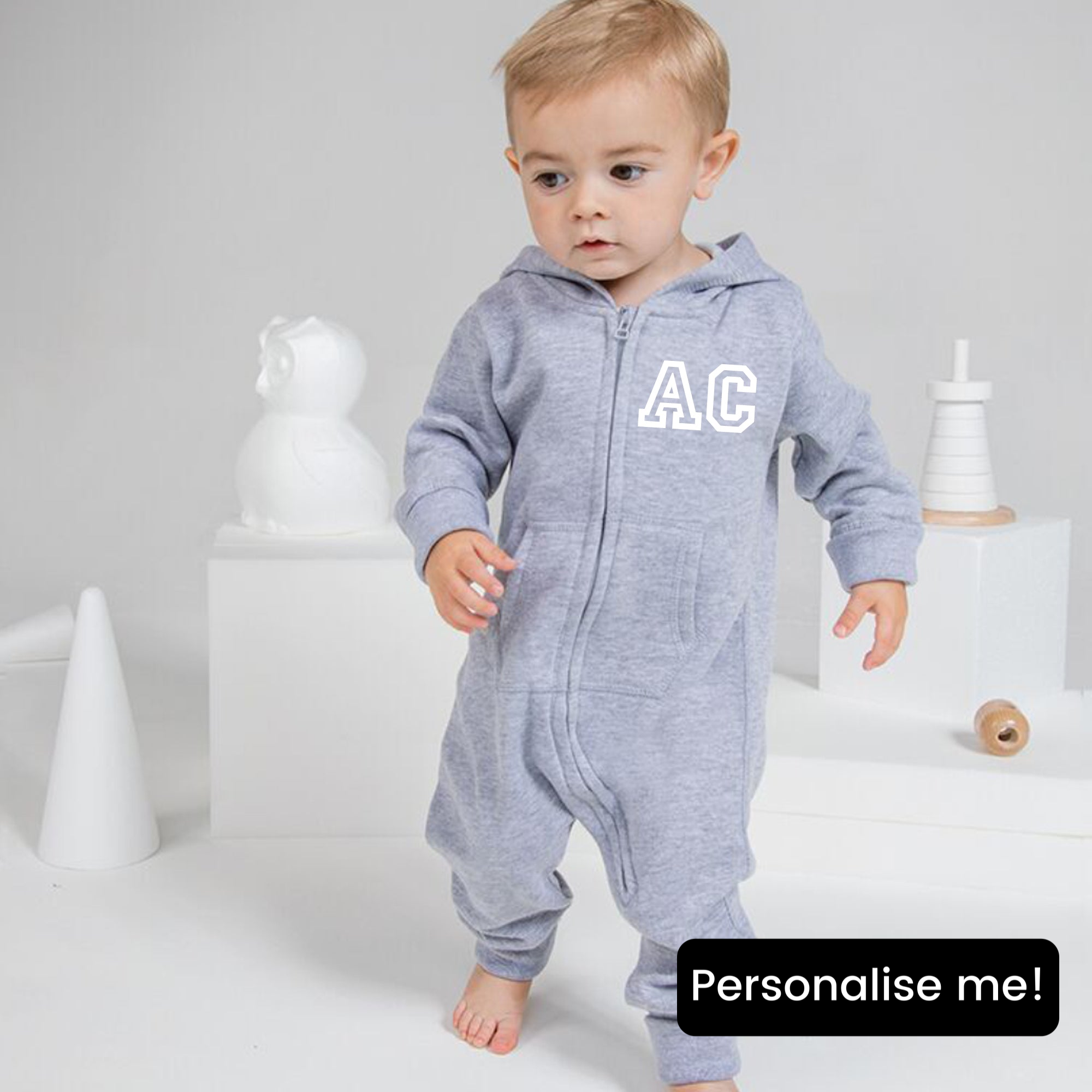 MyStyle Personalised Allstar Initial Little Kids Onesie