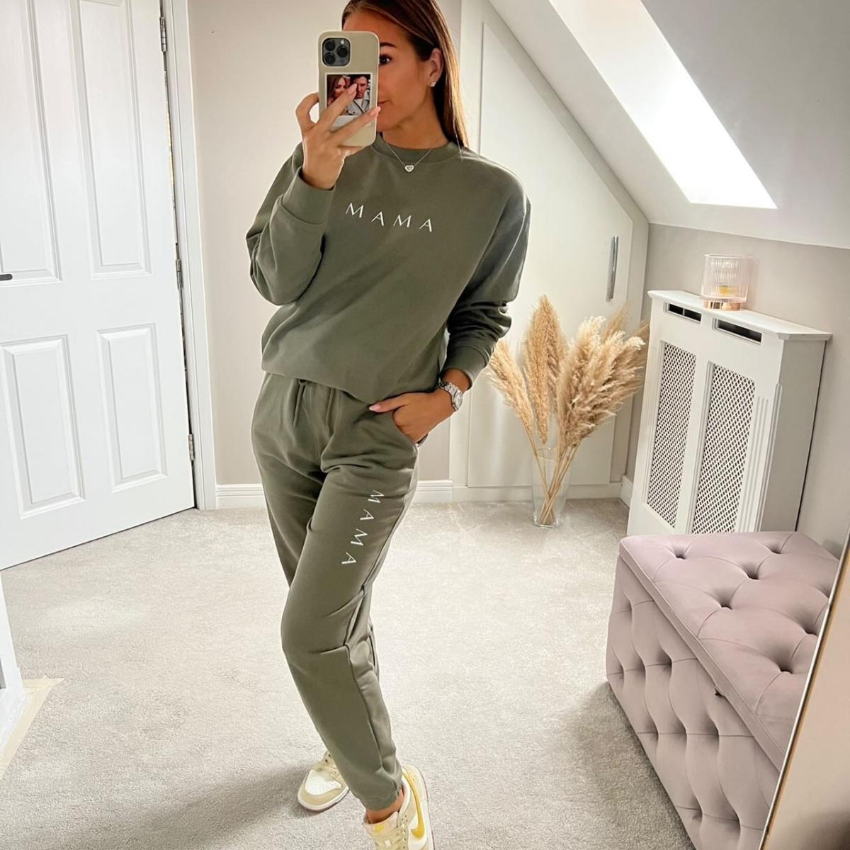 Lounge Mama Sweatshirt & Jogger Set